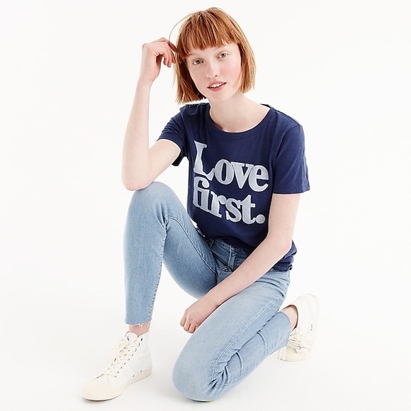 J. Crew Tops - J. Crew Love First Tee J. Crew Tops - J. Crew Love First Tee
